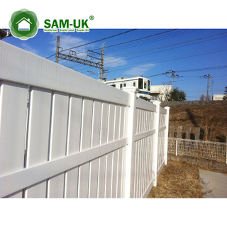 Dekorativer Gitterzaun PVC-Zaun