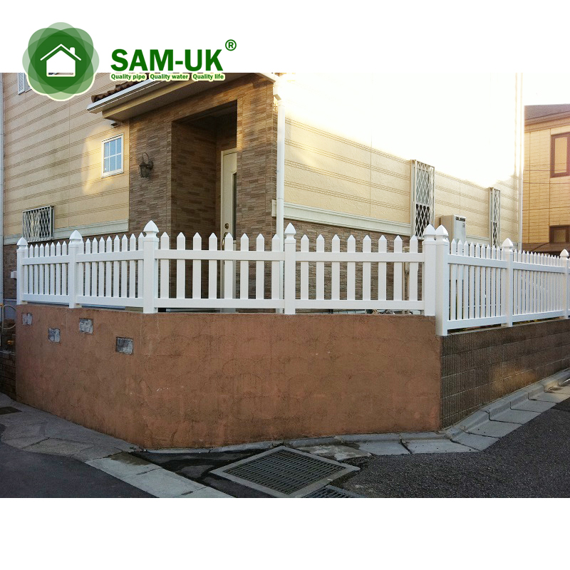 Sichtschutz Einfach zu montierender dekorativer Zaun mit englischer Zaunpfostenkappe