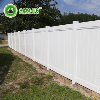 Top Lattice Privacy Gebrauchter billiger Vinyl-Gitterzaun