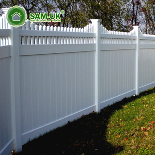 Vinyl-Sichtschutzzaunplatte Vinyl-Zaunlatten Pvc-Sichtschutzzaun