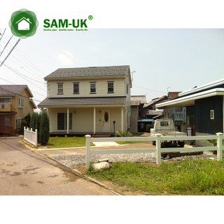 Sichtschutz-Zaun-Panel, dekorativer Vinyl-Zaun, PVC-Kunststoffzaun